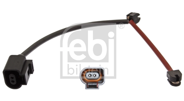 Warning Contact, brake pad wear